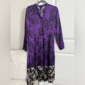 Escada Silk Purple dress.